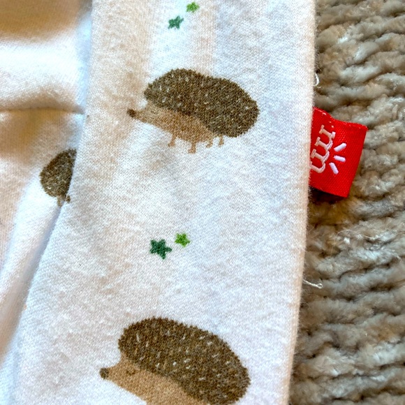 Me One Pieces Me Hedgehog Footie Pajamas Organic